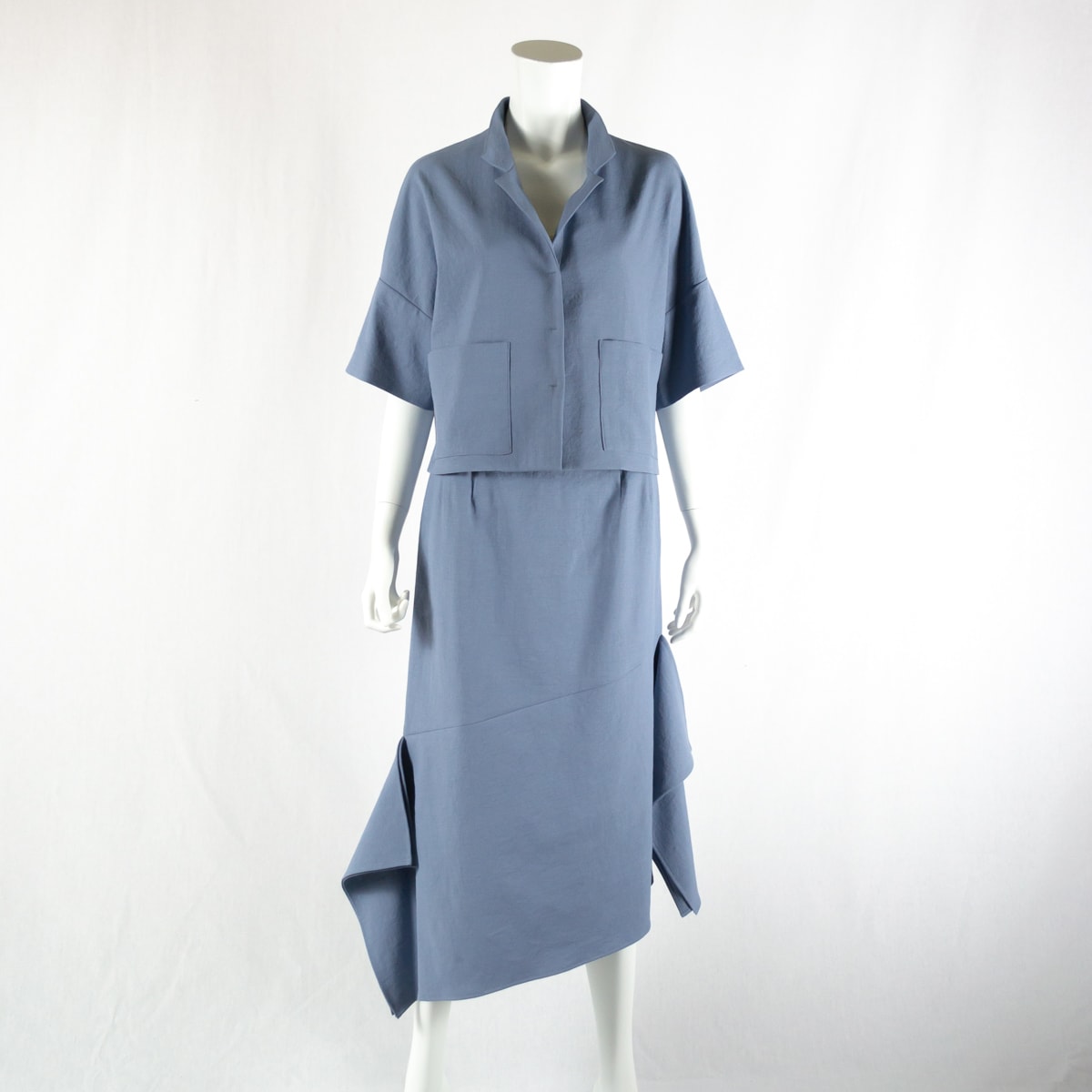 イレギュラーヘム スカート